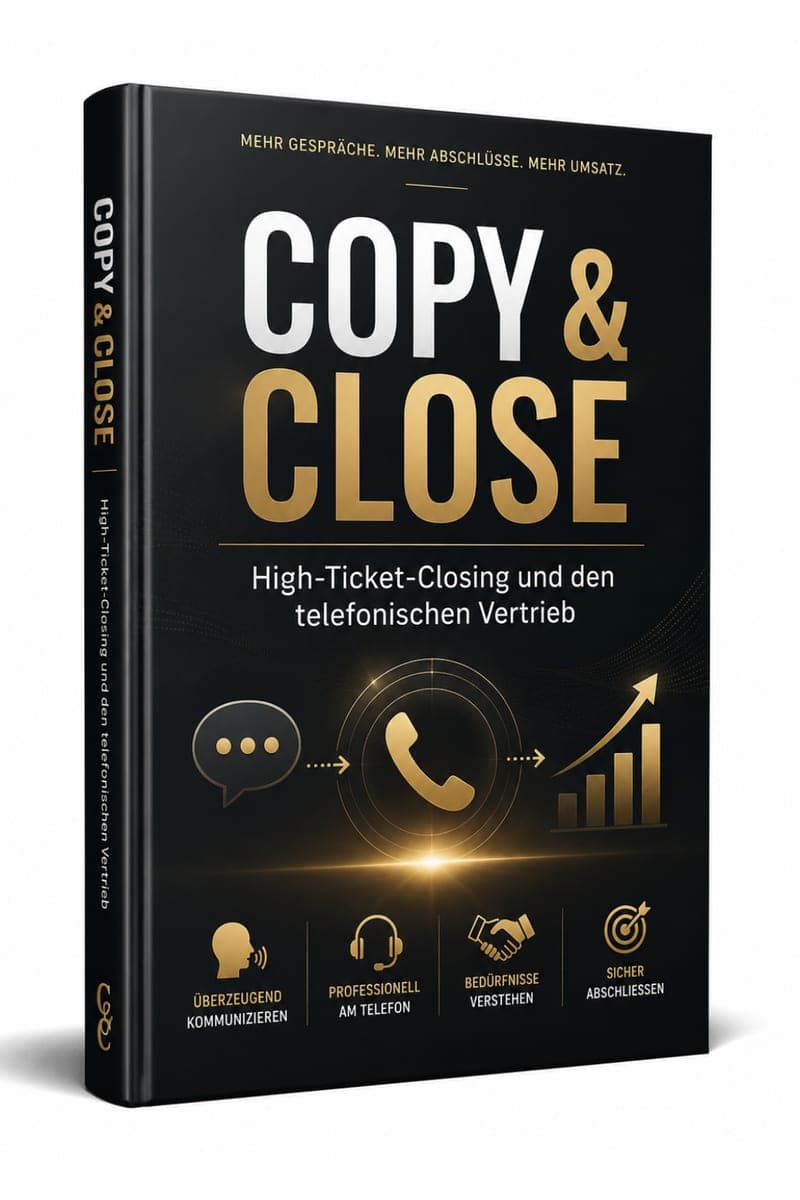 Copy und Close Erfahrungen: Warum das Kontern von Einwänden das Gespräch kostet